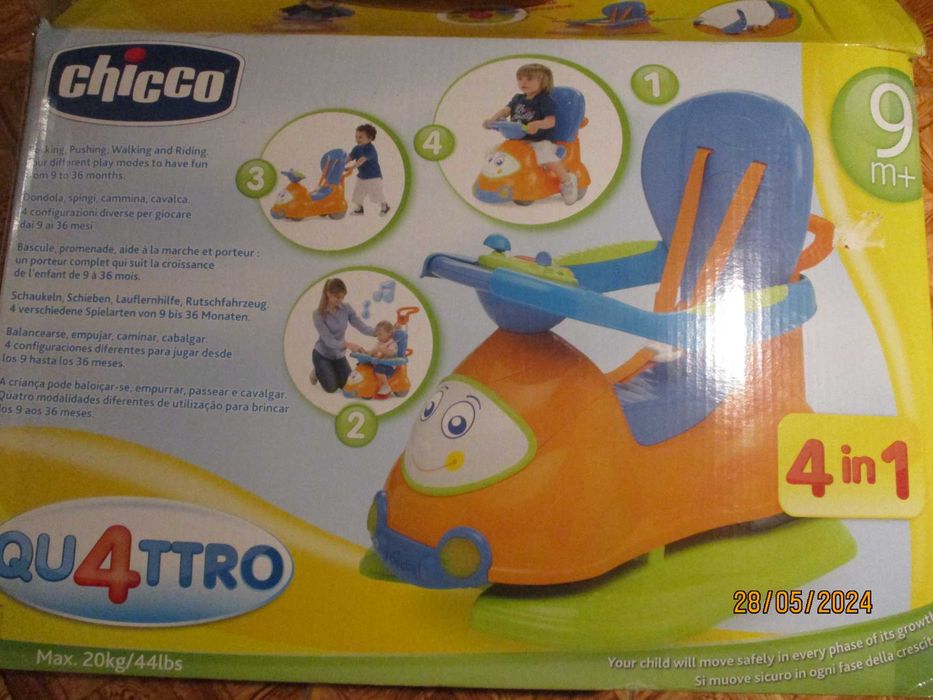 Triciclo Chicco 4 in 1