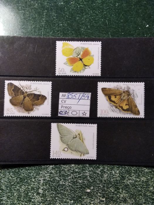 1998 Insetos Da Madeira 2° Grupo MNH **