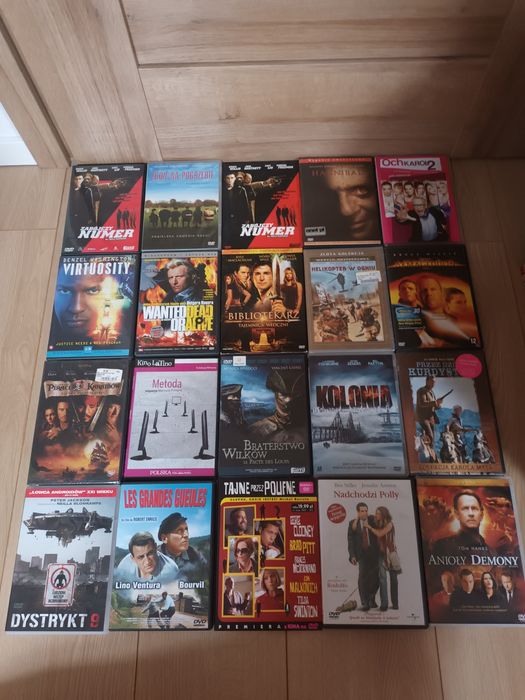 Filmy DVD pakiet 90 sztuk