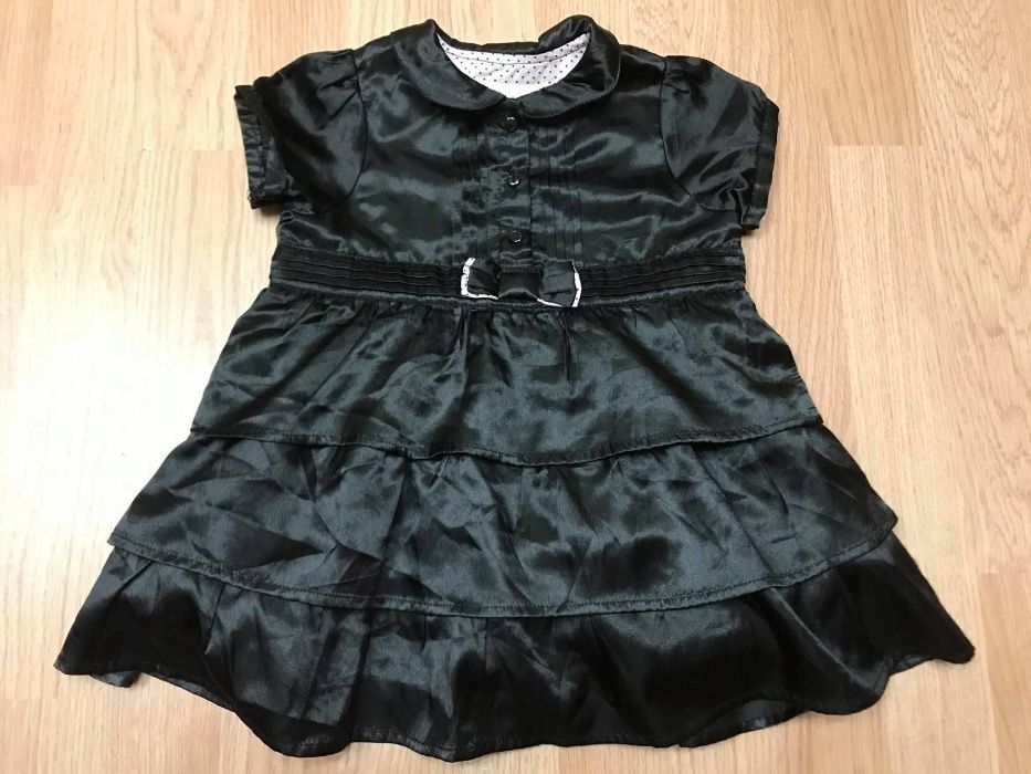 Фирменное платье H&M девочке нарядное 9-18 мес. Р.22/28
