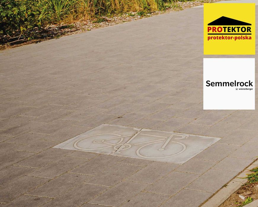 kostka brukowa LUNDO SEMMELROCK dom chodnik podjazd taras parking plac