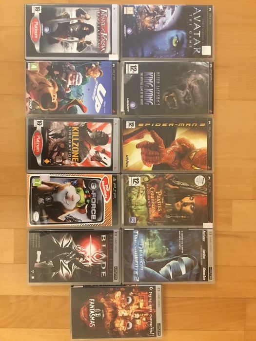 Pack de jogos PSP
