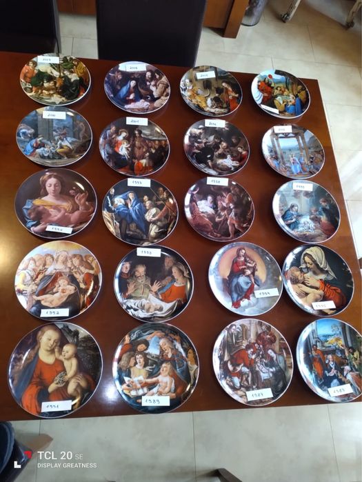 Pratos de coleção da Vista Alegre