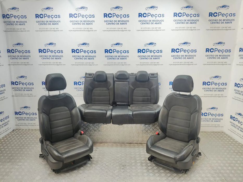 Conjunto Bancos Pele Alcantra Frente Frontais Tras Traseiros Citroen DS DS5 Sport 2011 a 2018