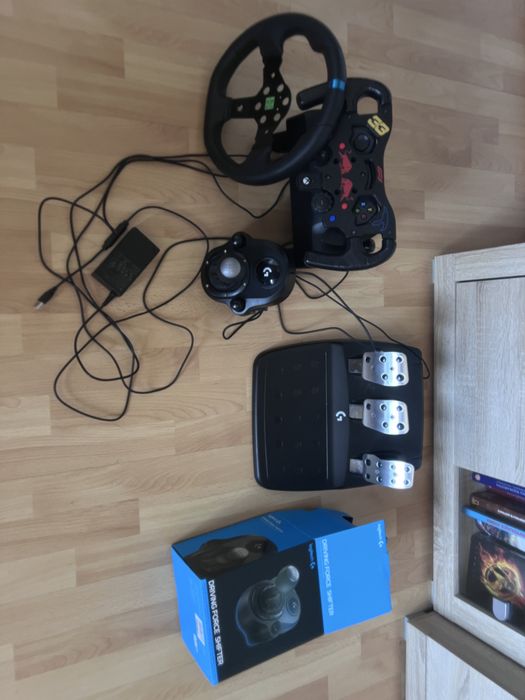 Logitech G293 + kierownica F1