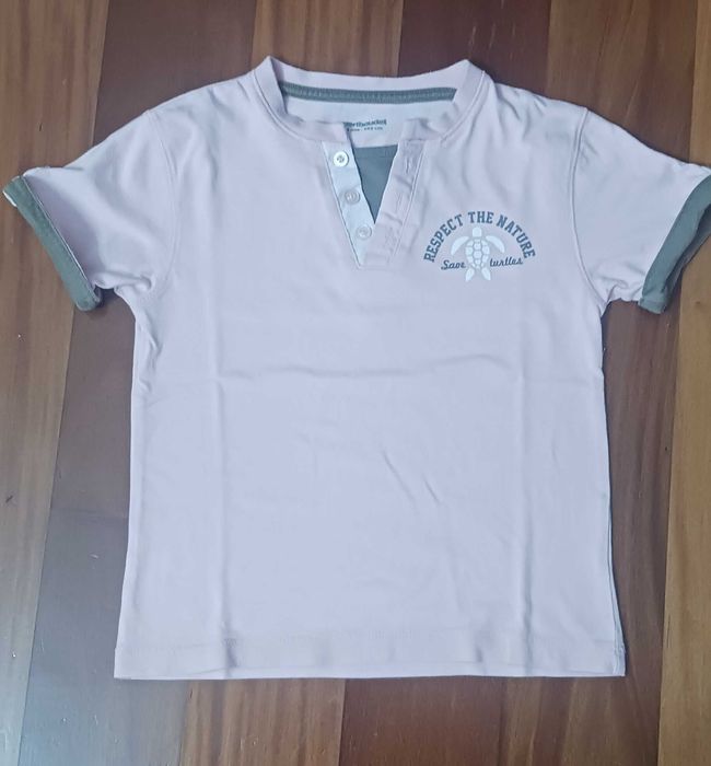Conjunto de 5 t-shirts para criança - 4 anos