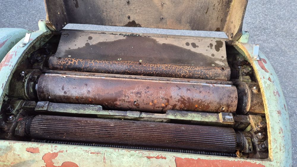 Grubościówka VEB DH6 wał 63cm sprawna 1955 rok 20cm wys strugania