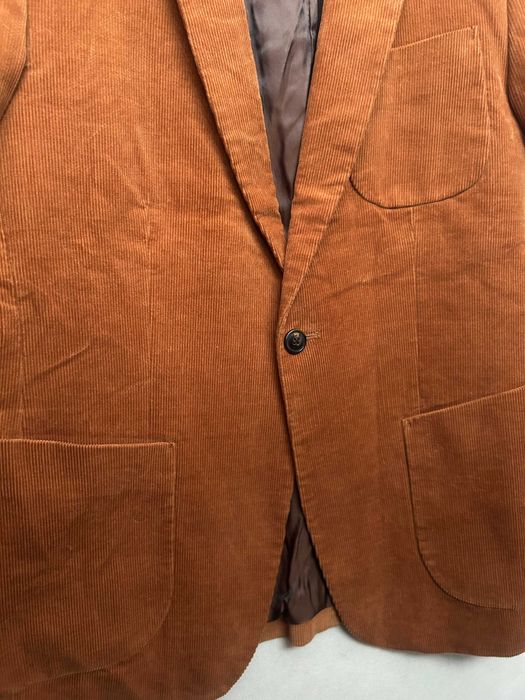 Scotch & Soda _ Sztruksowa brązowa marynarka L/50  _ Tailor-Made
