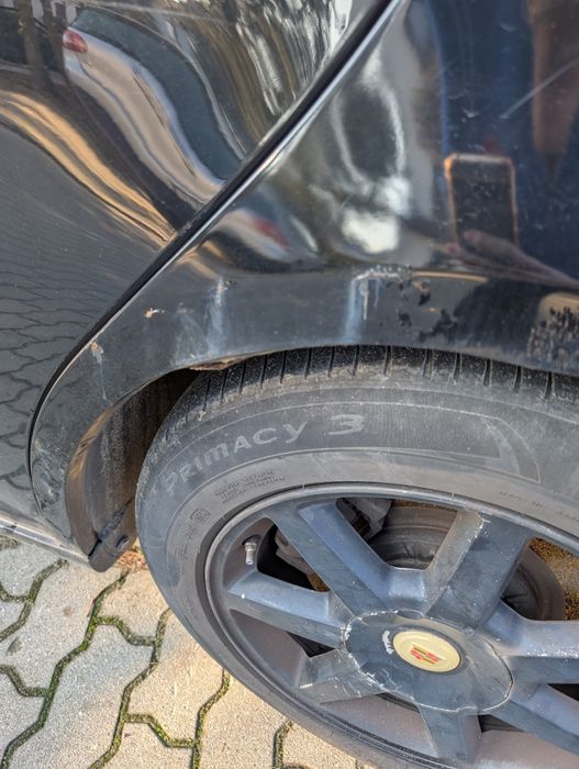 Czarny Cadillac Sts 3.6 benzyna gaz lpg europa