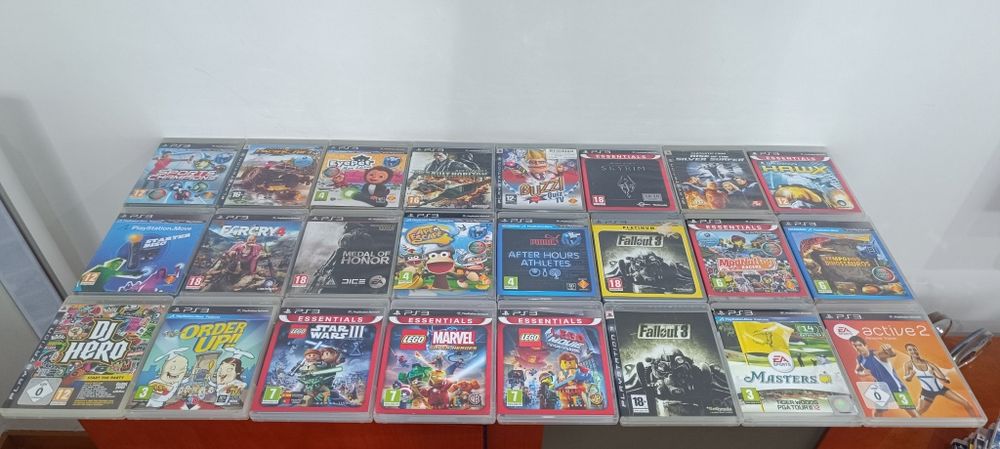 Jogos PlayStation 3 bom estado