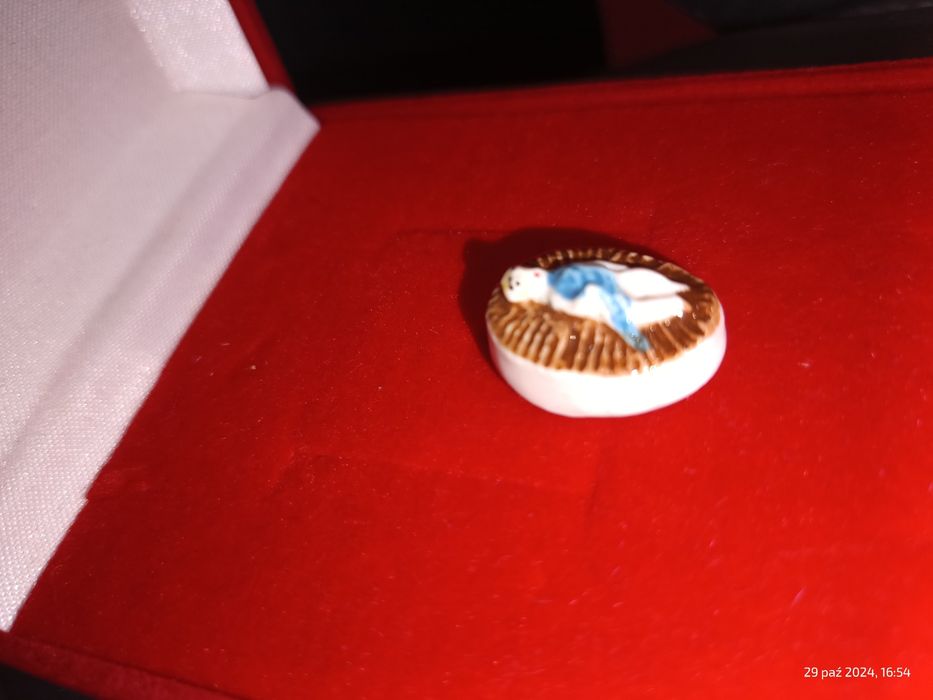 Unikat Vintage Retro Medalik Święty Dewocjonalia