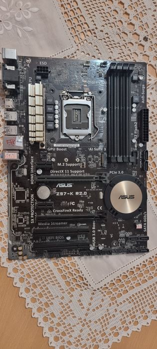 Motherboard asus z97-k r2.0 para peças64550508613635120