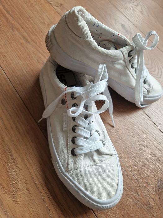 Białe trampki Big Star 38