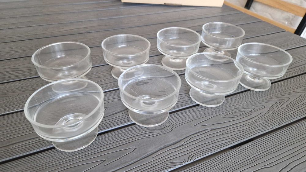 Conjunto 8 taças de vidro