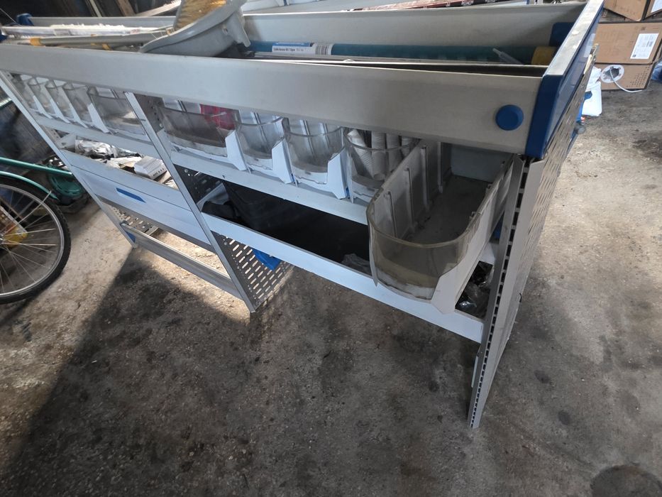 Zabudowa Sortimo T5, Custom, szuflady, imadło