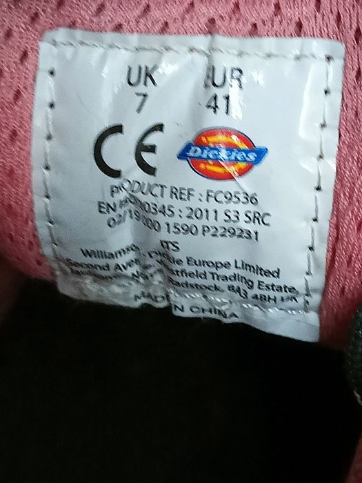 Buty robocze Dickies rozmiar 41