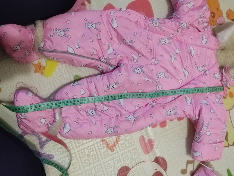 Комбенізон дитячий зимовий 0-12