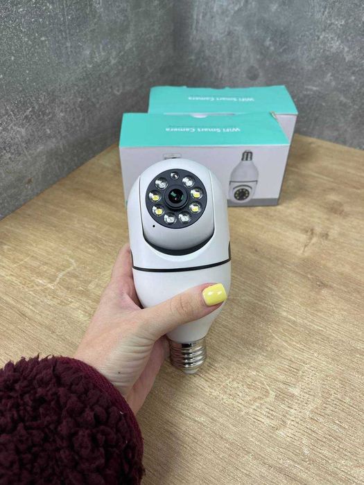 Камера відеонагляду з ДАТЧИКОМ РУХУ та НІЧНОЮ зйомкою! IP камера WI-FI