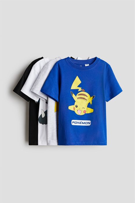 Комплект футболок pokemon H&M