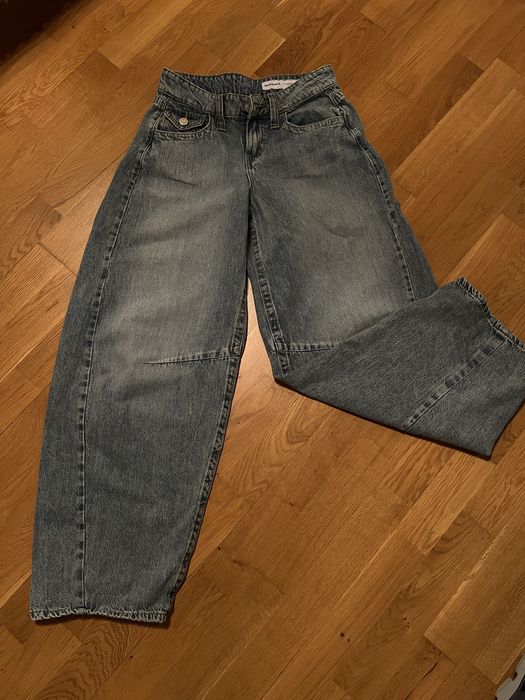 Джинси barrel bershka