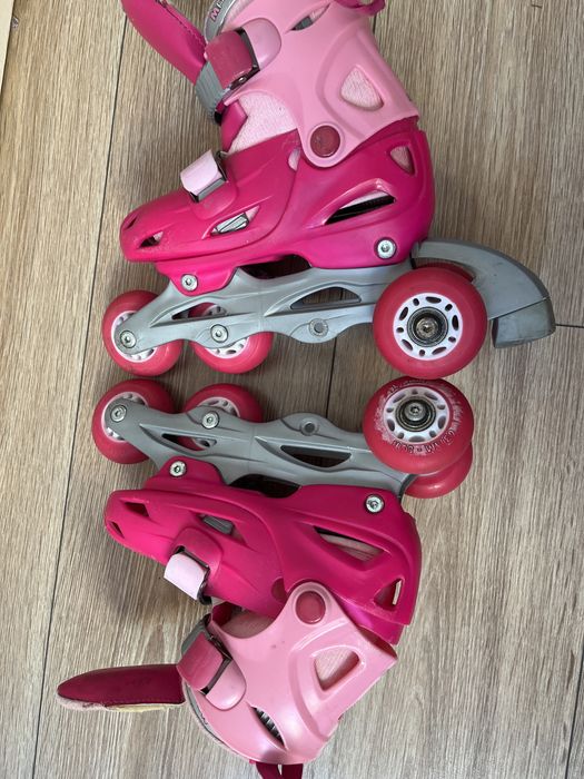 Rolki Nijdam sk8 junior rozowe 30-33