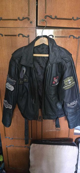 Кожанная  куртка оригинал. 50-52