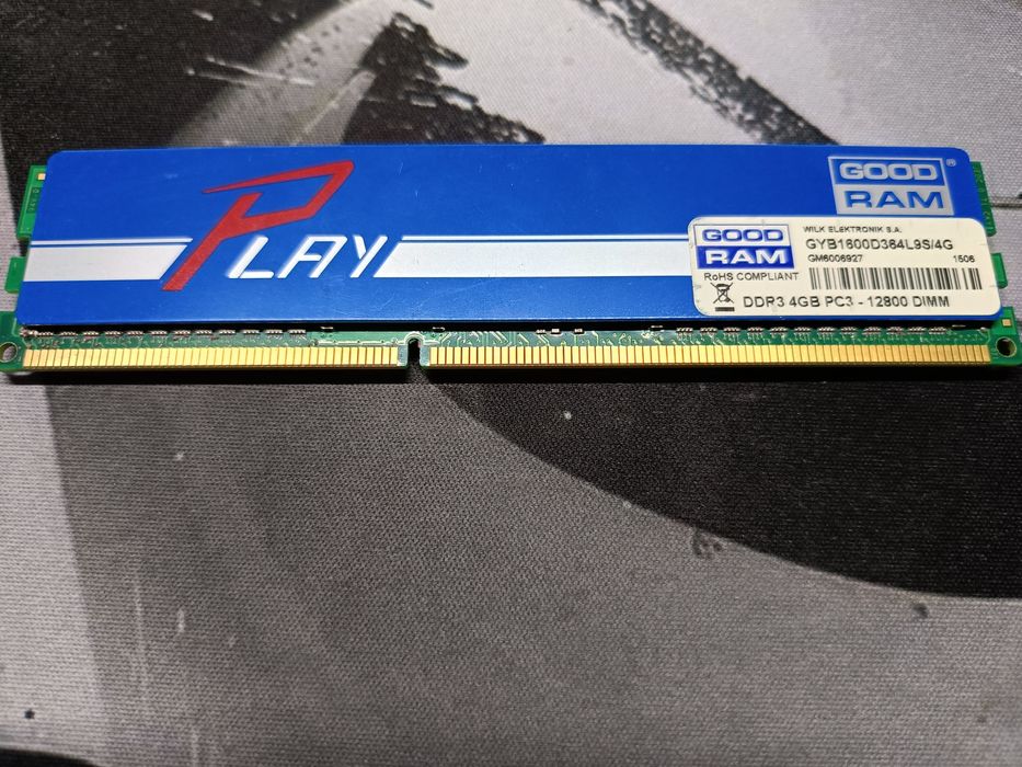 Игровая Оперативная память Good Ram Play 1600mhz 4,8,16 gb