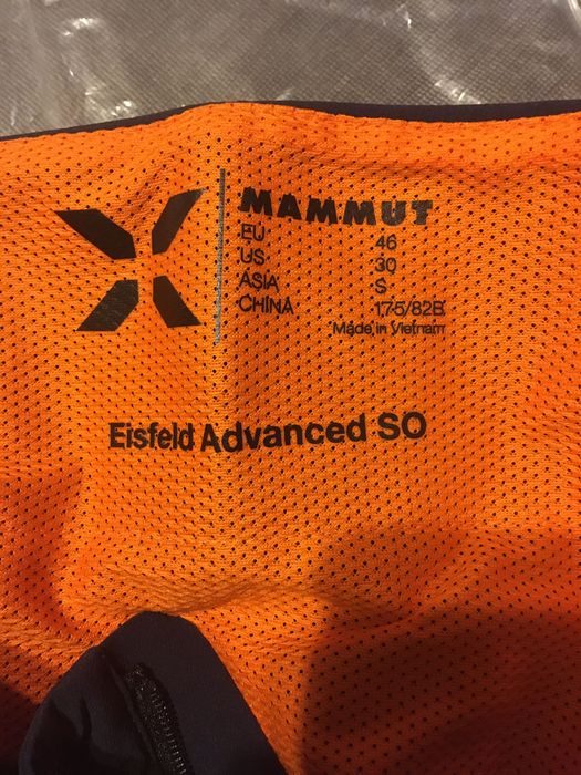 Mammut spodnie roz 46 regular