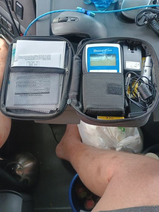 Aparat do badania krzepliwość krwi inr Missjon PTT/INR
