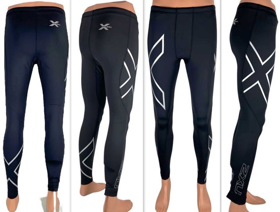2XU leginsy Elite Compression treningowe biegowe jak NOWE # L