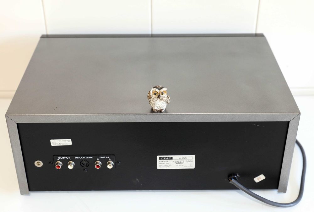 TEAC A-103 Tape Deck Cassetes Vintage