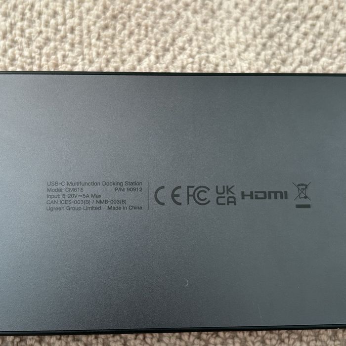 Stacja dokująca Ugreen CM615 USB-C Multifunction Docking Station