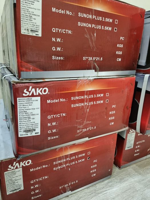 НАЛИЧИЕ!  6.2кВт/48В/BMS/WIFI Инвертор гибридный