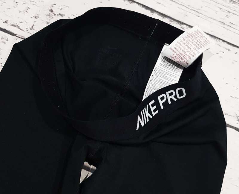 Nike * Pro * legginsy * czarne * dziewczęce * 146/158 cm