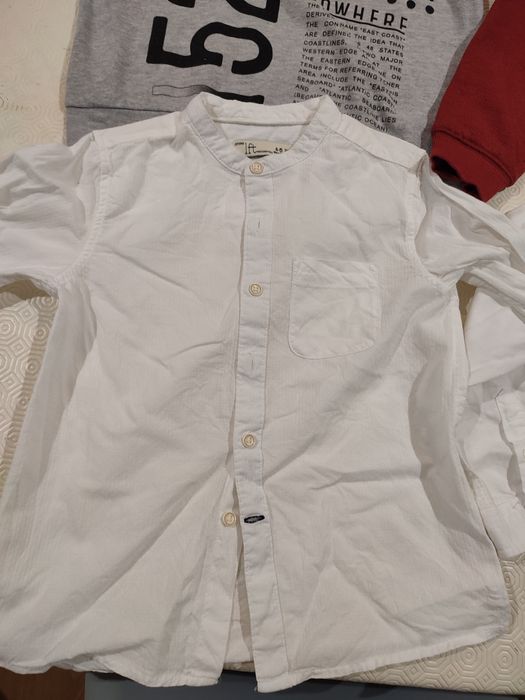 Sweatshirt e camisas menino - 5/6 anos