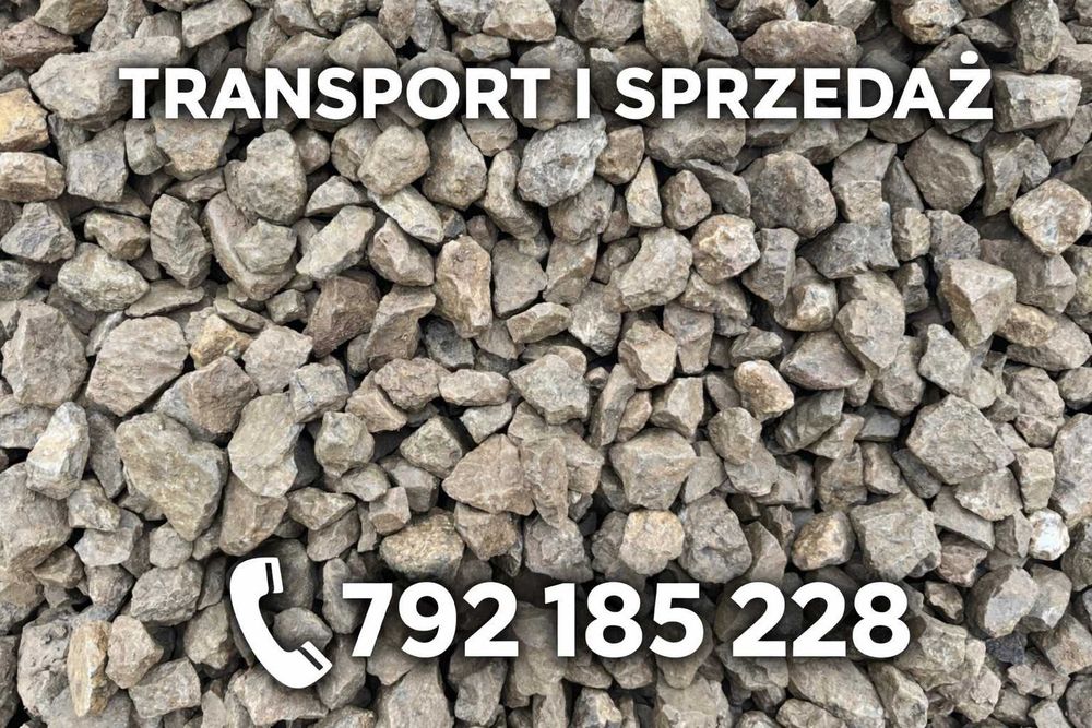 Kruszywo drogowe, Grys, Żwir, Wysiewka, Wapno