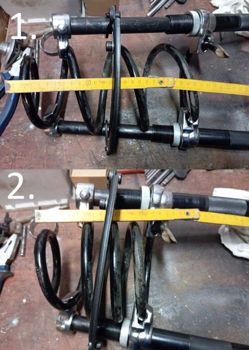 Mechaniczny Ściągacz do Sprężyn + Mostek + Waliza Zakres Pracy 23-280