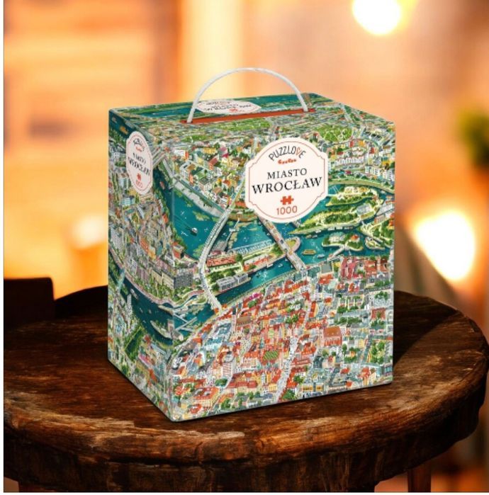 Nowe puzzle 1000 elementów Miasto Wrocław