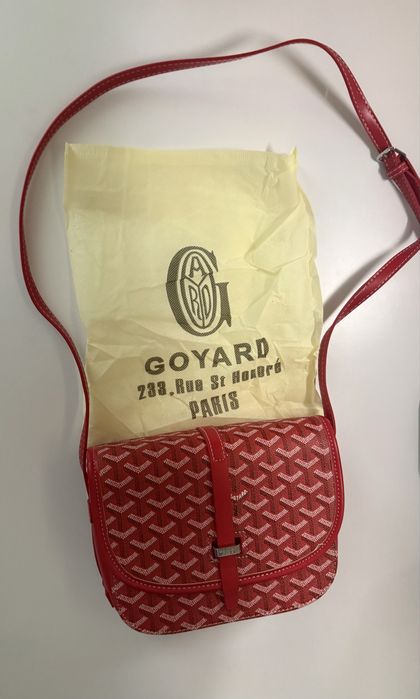 Червона сумка Goyard