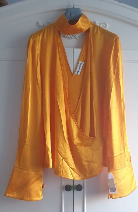 Ekskluzywna bluzka jedwabna 38 40