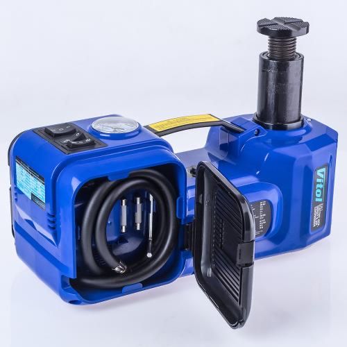 Набір 2 в 1 домкрат електрогідравлічний 135-360мм + компресор 35л/хв