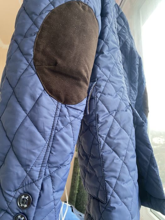 Куртка чоловіча демісезонна синя 50р б/у