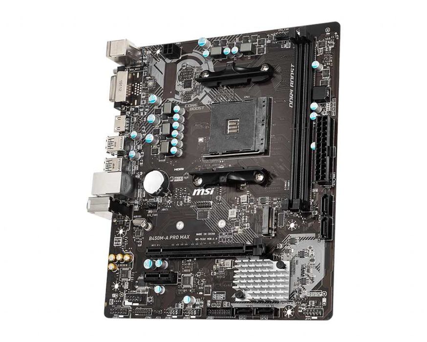 MSI B450M-A PRO MAX AMD Socket AM4 Motherboard
