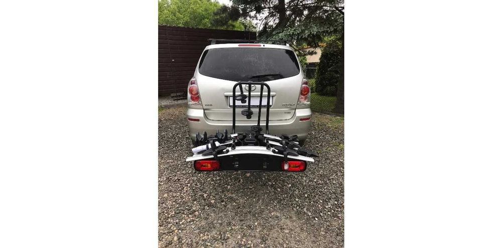 Platforma na 4 rowery / 3 + 1 /na hak Aguri Active Bike Silver