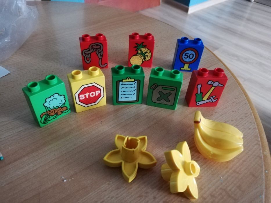 Duplo klocki akcesoria spozywcze