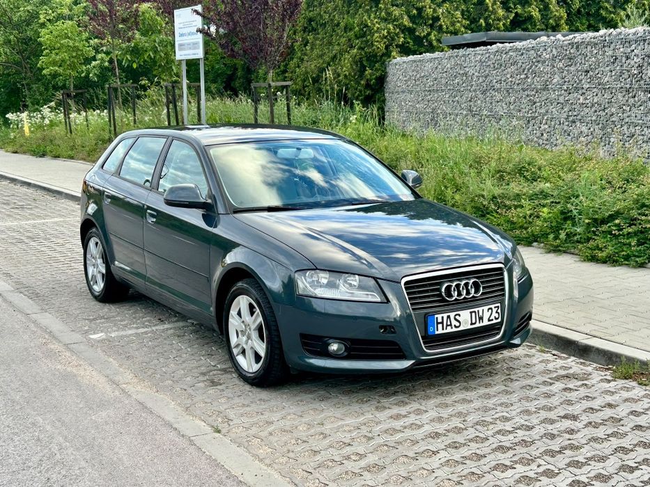 Audi A3 8P LIFT 2008r. 1.6 MPI 102KM! Automat! Z Niemiec! DOSTAWA!