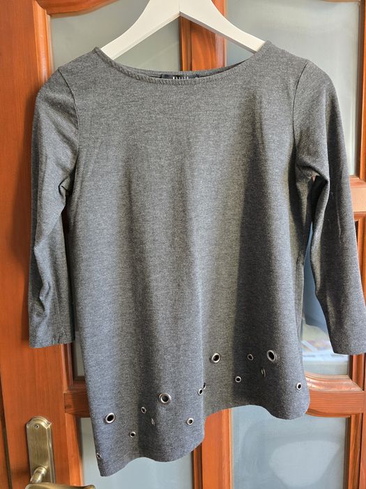 Bluzka szara, Mohito, XS, asymetryczna