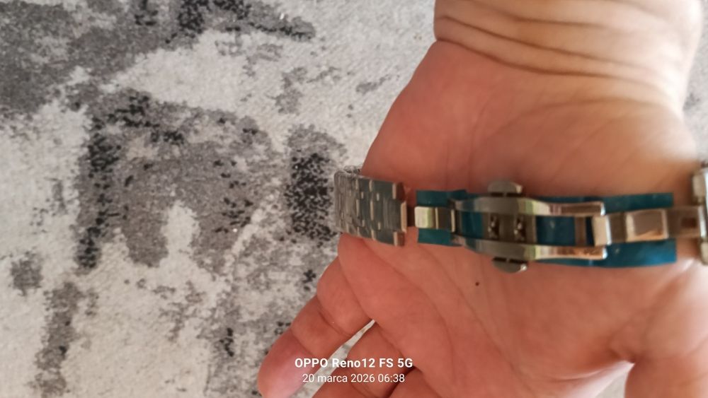 Zegarek męski srebrny