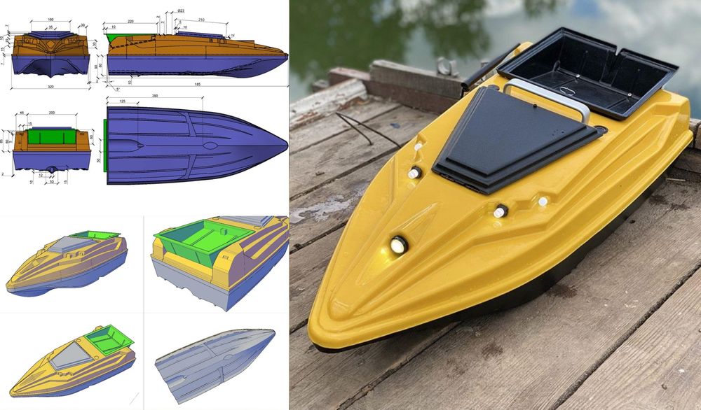Моделінг 3д,  виконання креслень 2D та 3D в AutoCad.