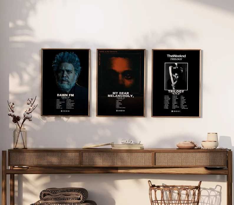POSTERS ( DIGITAIS ) THE WEEKND